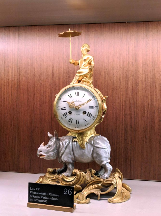 A clock from the Palacio del Tiempo